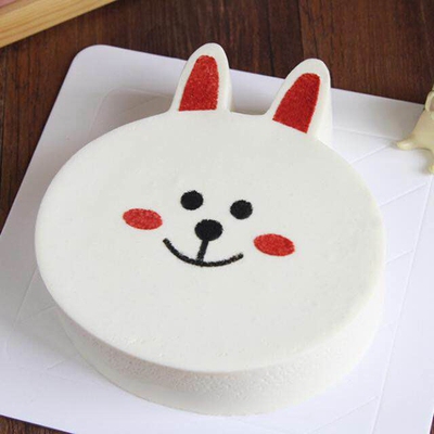 卷时 儿童节生日蛋糕 卡通乳酪慕斯蛋糕 可妮兔 芒果金枕榴莲可选