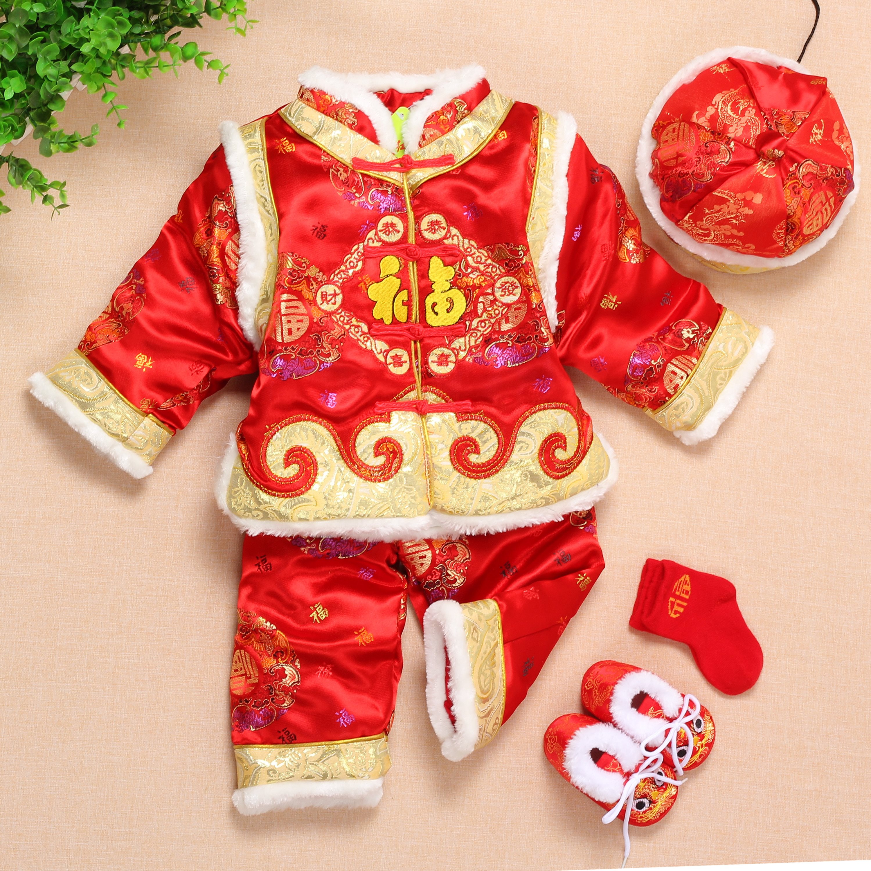 11岁中大童儿童唐装男童礼服套装演出服中国风复古中式夏季短袖