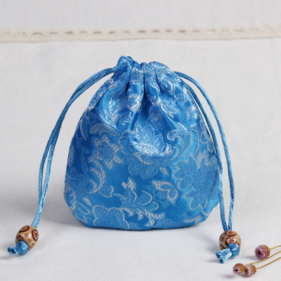 圆底开口笑小布袋 驱蚊香包空袋子 复古中国风香囊挂件 香袋定做