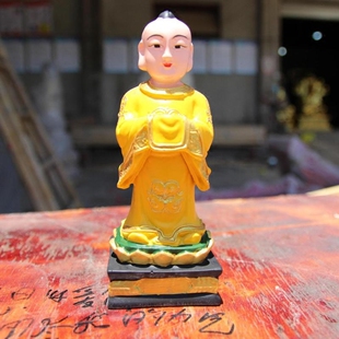 10寸敦煌彩运财童子招财童子进宝童子道教神像方塔奇佛品