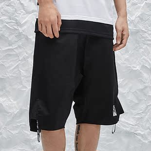 tb男士休闲短裤亚麻织带拼接中裤高端欧货大码40必备单品