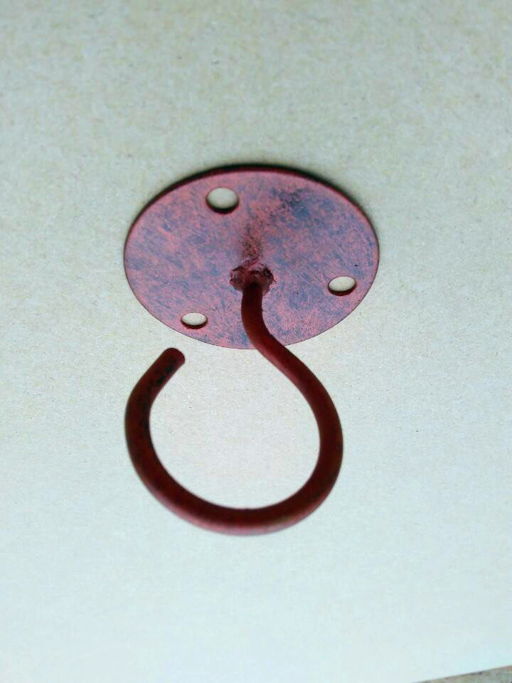 圆顶蚊帐铁艺粘钩吊钩挂钩天花板墙顶挂钩晾衣钩 圆顶蚊帐吸盘