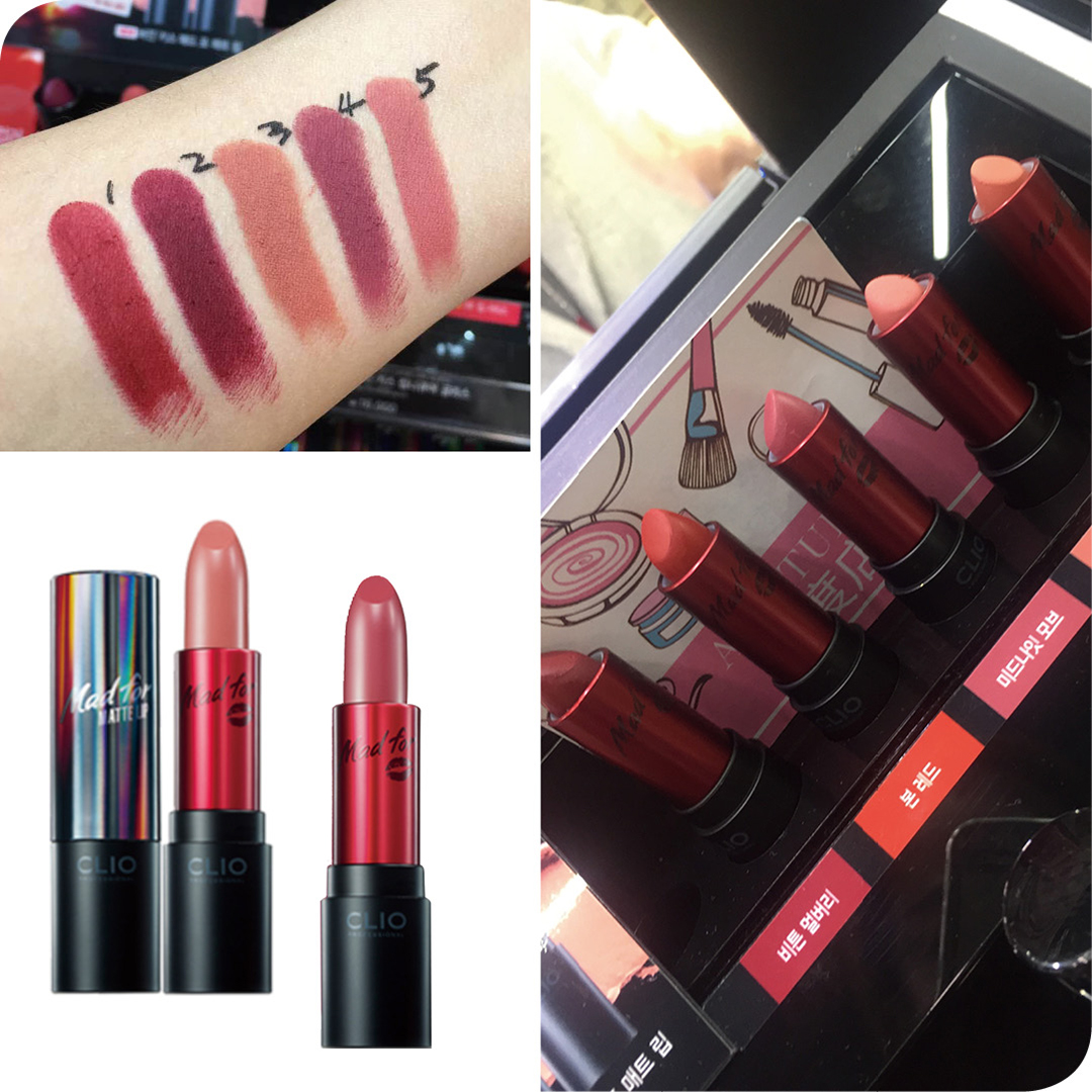 韩国代购 clio珂莱欧少女之吻雾感哑光口红唇膏保湿不易掉色