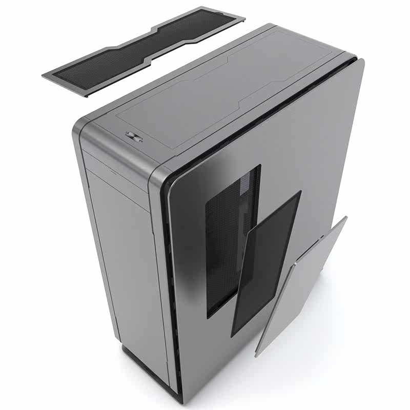 航嘉mvp2电脑主机箱分体侧透机箱 台式机电脑水冷机箱 游戏机箱