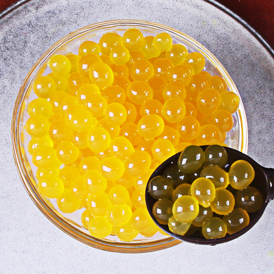 显品爆爆蛋 芒果风味爆爆珠 奶茶爆珠甜品辅料专用爆浆珍珠850g