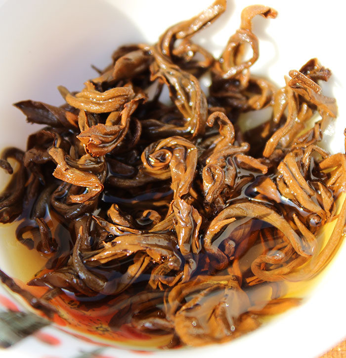 茗纳百川 滇红茶 云南 凤庆红茶 茶叶 散装 红碧螺500克 结缘桶