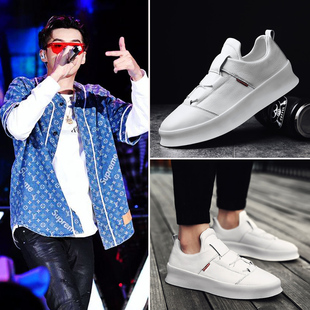 香港代购男鞋子中国有嘻哈明星吴亦凡同款小白鞋厚底增高潮鞋板鞋