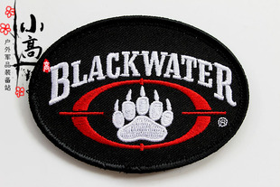 9年老店〓黑水/blackwater 熊爪 徽章/臂章 魔术贴章