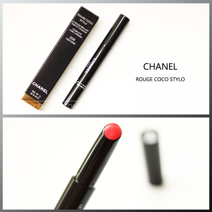 韩国正品代购chanel香奈儿细管润色唇膏口红coco206#保湿滋润
