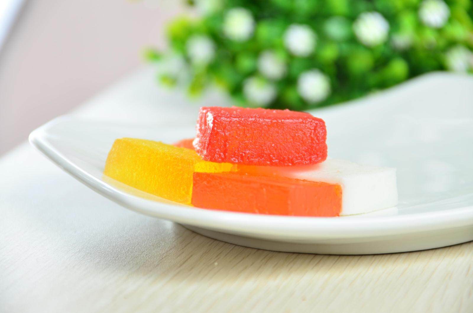 包邮海南特产 品香园什锦水果糕400g 糕点心糖果喜糖软糖休闲零食