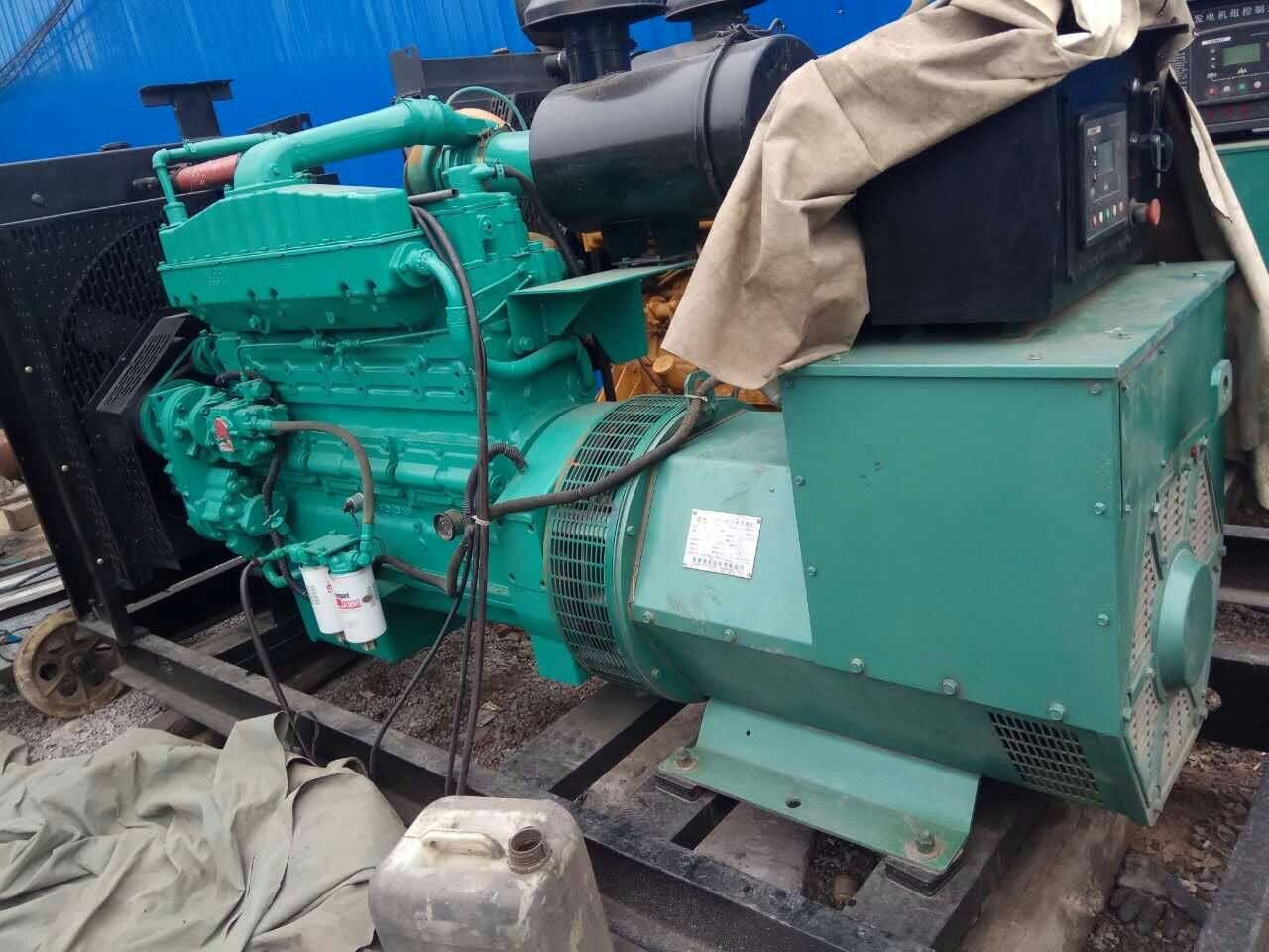 二手上柴股份g128柴油发电机组无刷200发电机组一手原装机器