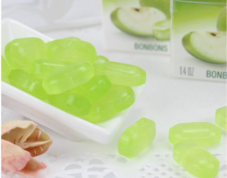 haeter 荷迪牌 苹果/橙子/蜜桃味硬糖45g 清凉糖