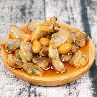 蛤老大海鲜花蛤即食罐头黄豆花蛤纯花蛤花甲蛤蜊肉熟食福建特产