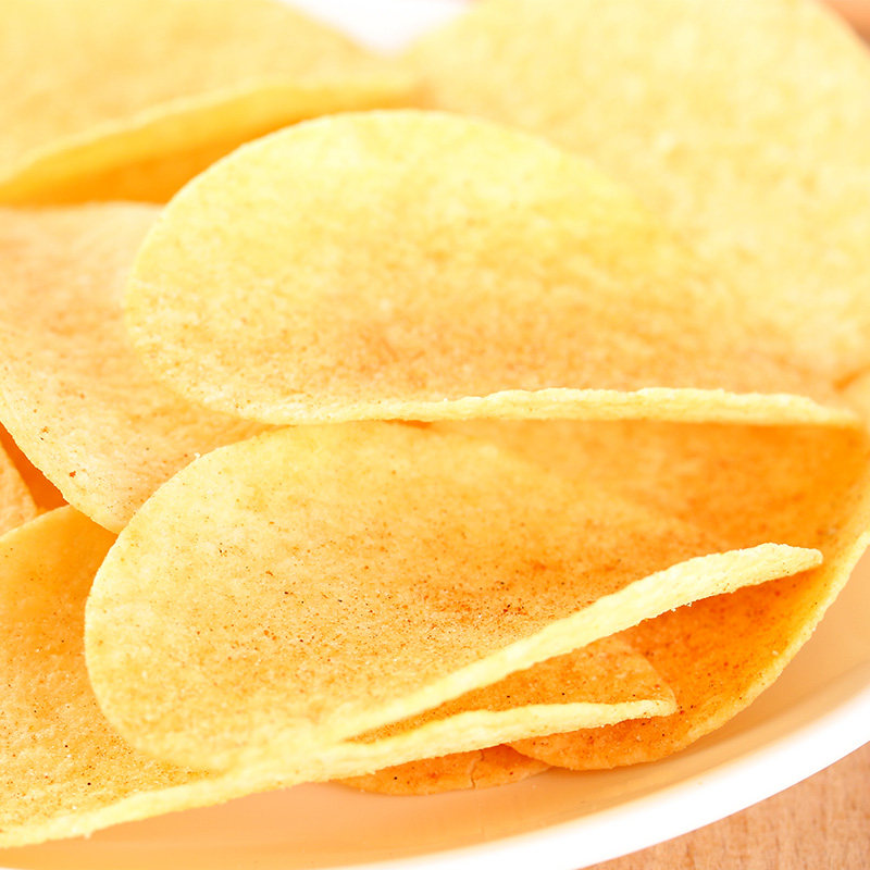 【天猫超市】马来西亚进口膨化零食品 趣发大胡子薯片烧烤味45g