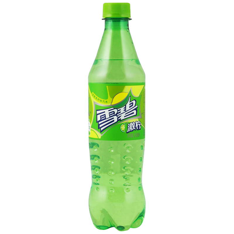 【天貓超市】雪碧激檸清爽檸檬味汽水500ml*12瓶/箱 可口可樂