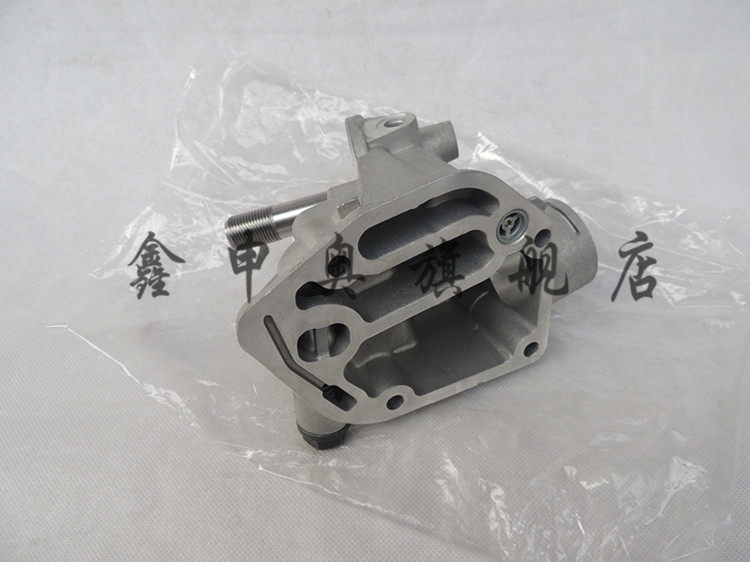 帕萨特b5领驭c5a6宝来1.8 1.8t机滤支架滤清器底座机油格座原装