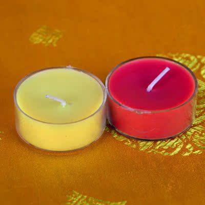 无烟茶蜡蜡烛 灵堂用品 清淡酥香守灵蜡烛 祭祀祭拜用品 殡葬用品