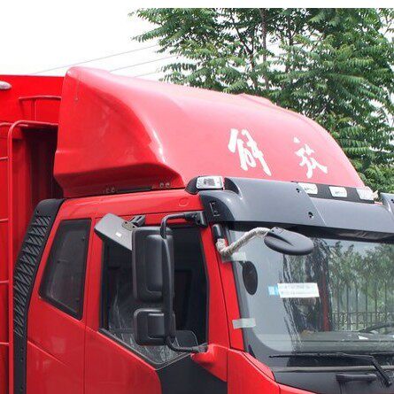 解放j6l导流罩 乌罗松红