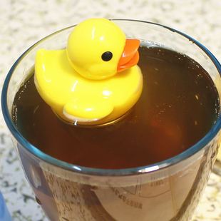 茶杯 创意茶叶包过滤器泡茶球茶杯伴侣 包邮出口激萌可爱小黄鸭泡茶器