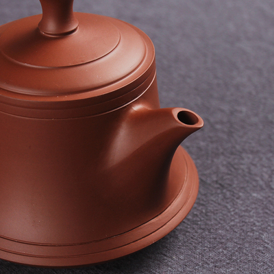 紫砂壶潮州纯全手工原矿朱泥手拉壶功夫泡茶壶宜兴家用冲泡罐茶具