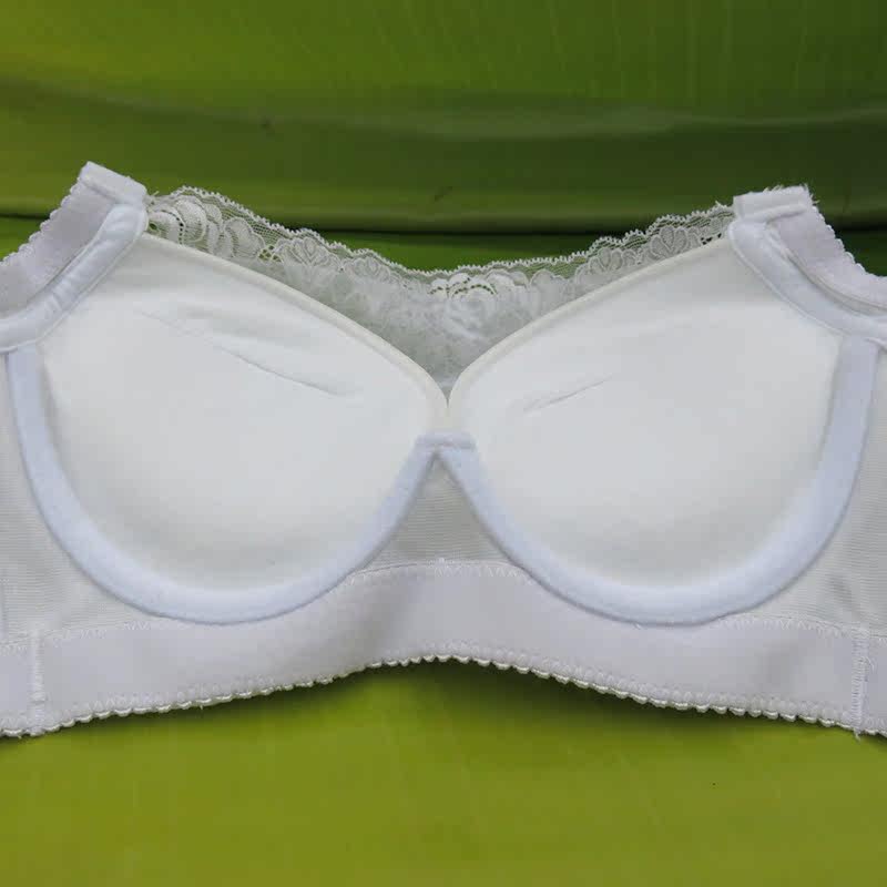 超厚款防走光纯白色裹胸抹胸a杯加厚小胸文胸 聚拢 性感针织内衣