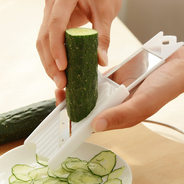 黄瓜美容切片器 削片器 黄瓜面膜切片器 切片工具 颜色随机