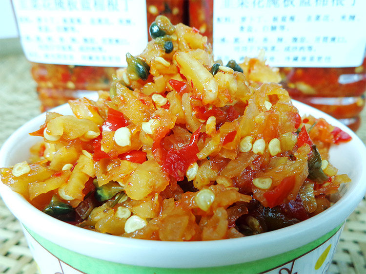 云南土特产咸菜腌菜 泡韭菜花腌板蓝根丁 鲜香辣爽开胃下饭菜包邮