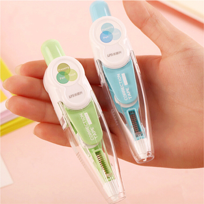 全国包邮 乐普升薄膜带按动修正带学生改正带多功能涂改带9759