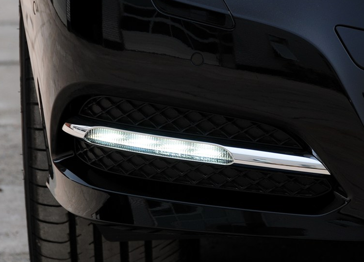 奔驰ml级 日行灯 日间行车灯 前杠灯 led灯 ml320 ml350 ml400 ml