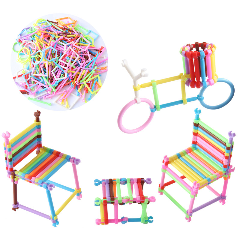 聪明积木棒拼插装儿童益智玩具3-4-5-6岁幼儿园男女孩智力拼图