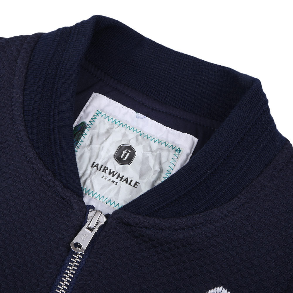 【反季清仓】马克华菲休闲夹克男士秋季新款棒球领刺绣上衣外套