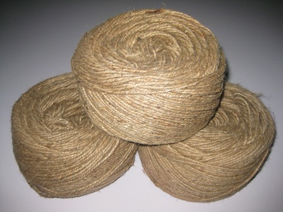 3mm细麻线 细麻绳 手工小麻绳装饰用麻绳 每团500米左右 包邮啦
