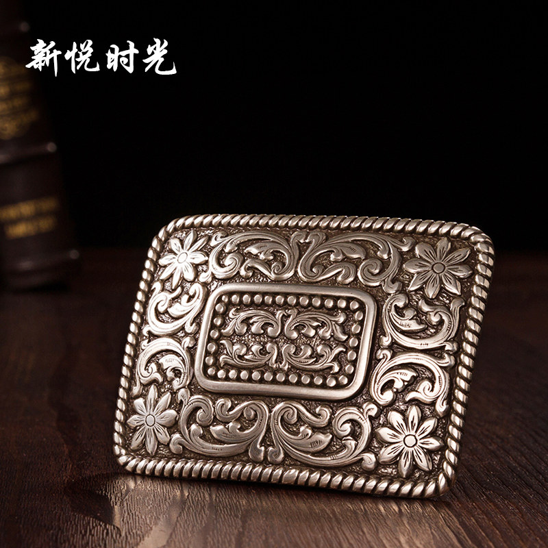 99纯银表面 皮带头