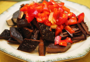 豆腐干 高淳馆 桥林雍记茶干圆形3片 南京特产 嚼劲豆腐干 美味素食