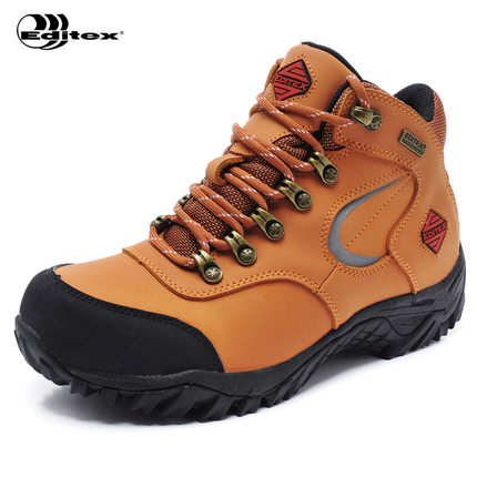 正品diehard男中高帮头层牛皮户外防水登山徒步鞋钢头工作靴46/47_8折