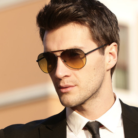 锐克士司机镜 日夜两用驾驶镜偏光太阳镜男士墨镜 近视眼镜rm914