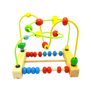 智力玩具 11个月宝宝开发益智力玩具123岁 儿童串珠绕珠早教玩具10