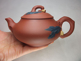 宜兴名家正品老茶壶 碧芳 紫砂一厂台湾回流壶 清水泥四方竹段壶