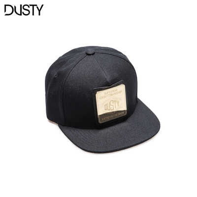dusty 男士可调节棒球帽 潮帽 黑色 香港潮牌