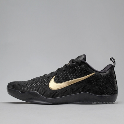 牛哄哄 nike kobe 11 ftb zk11 科比11 黑金 黑曼巴 869459-001