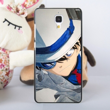 包邮红米2/2a/3/note3手机壳小米4保护套小米note磨砂壳怪盗基德