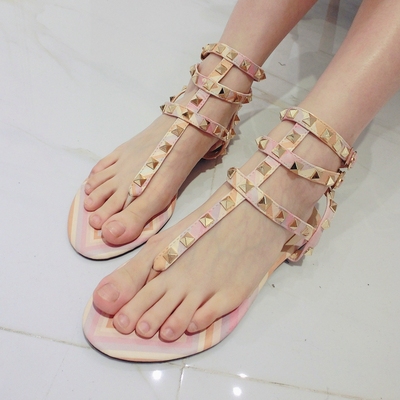 【图】香港steve madden思美登欧美个性平底凉鞋平跟夹脚趾夹趾沙滩女