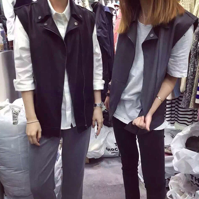 衣服 礼服 感铆钉装饰黑色马甲 ￥ 100.00 297.