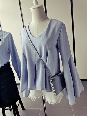 衣服 品质男装 纯色蝴蝶袖t恤