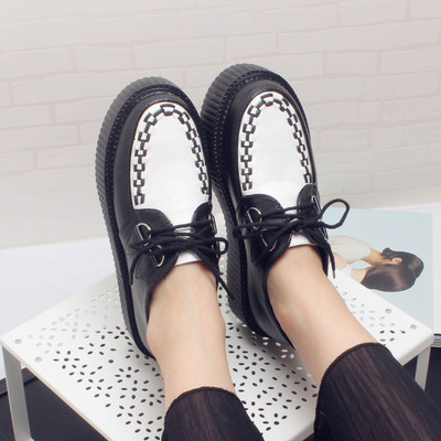 日本原宿厚底松糕鞋