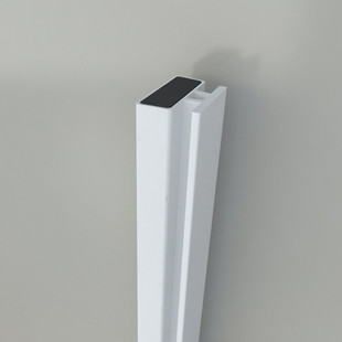 卫浴 玻璃门配件密封条挡水防水条 柔情卫浴简易淋浴房白色共挤磁条