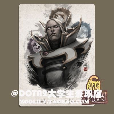 【valve商城正品】dota2卡爾鼠標墊/風行聖堂斧王神牛復仇幻刺