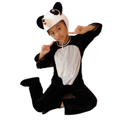 冬季熊猫服装大人