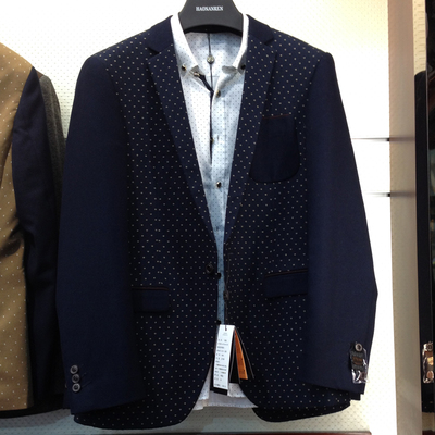 金狐狸休闲西装2014秋季新款6822时尚男士正品男装好男人