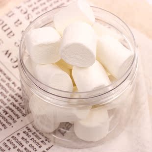 蜜意坊maiiya棉花糖糖果原味白色做牛轧糖原料可烧烤糖包邮100g